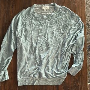 Hippie Rose Blue Long Sleeve Tee